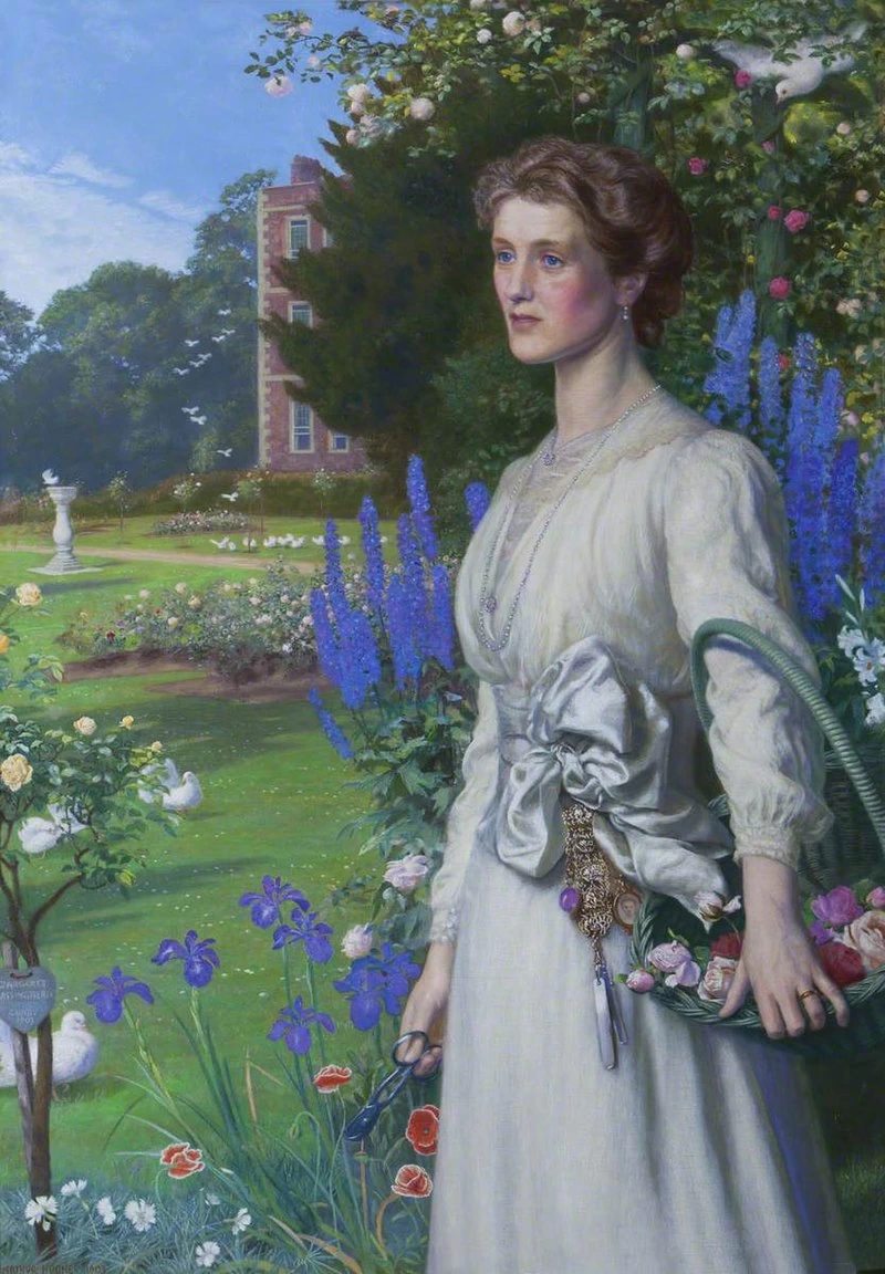 Ritratto di Margaret Lushingto, la signora Stephen Langton Massingberd - National Trust